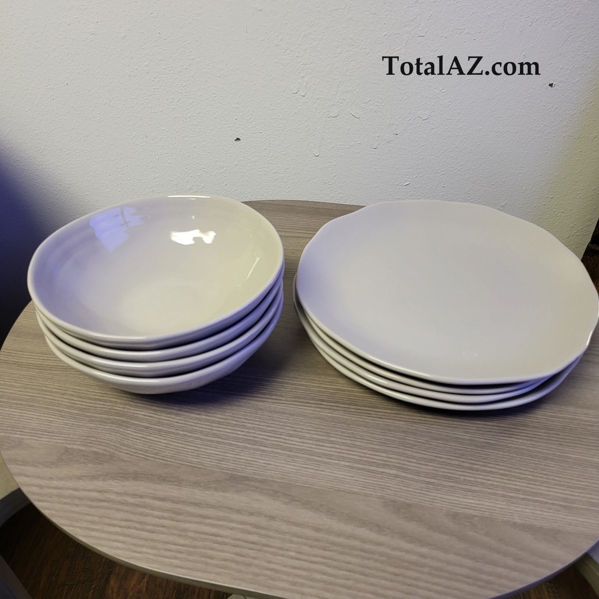 Plates and Bowl (Set of 8)